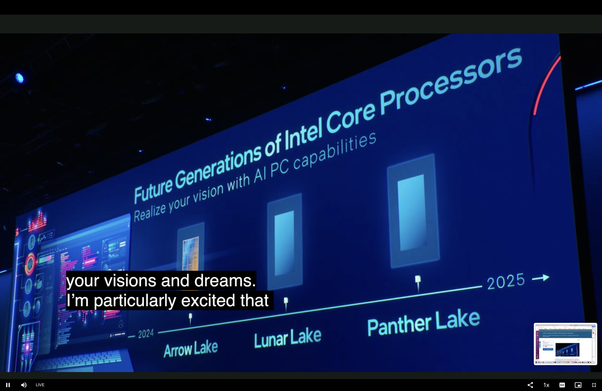 Intel Shows Off Lunar Lake-Based PC, Unveils Panther Lake For 2025 ...