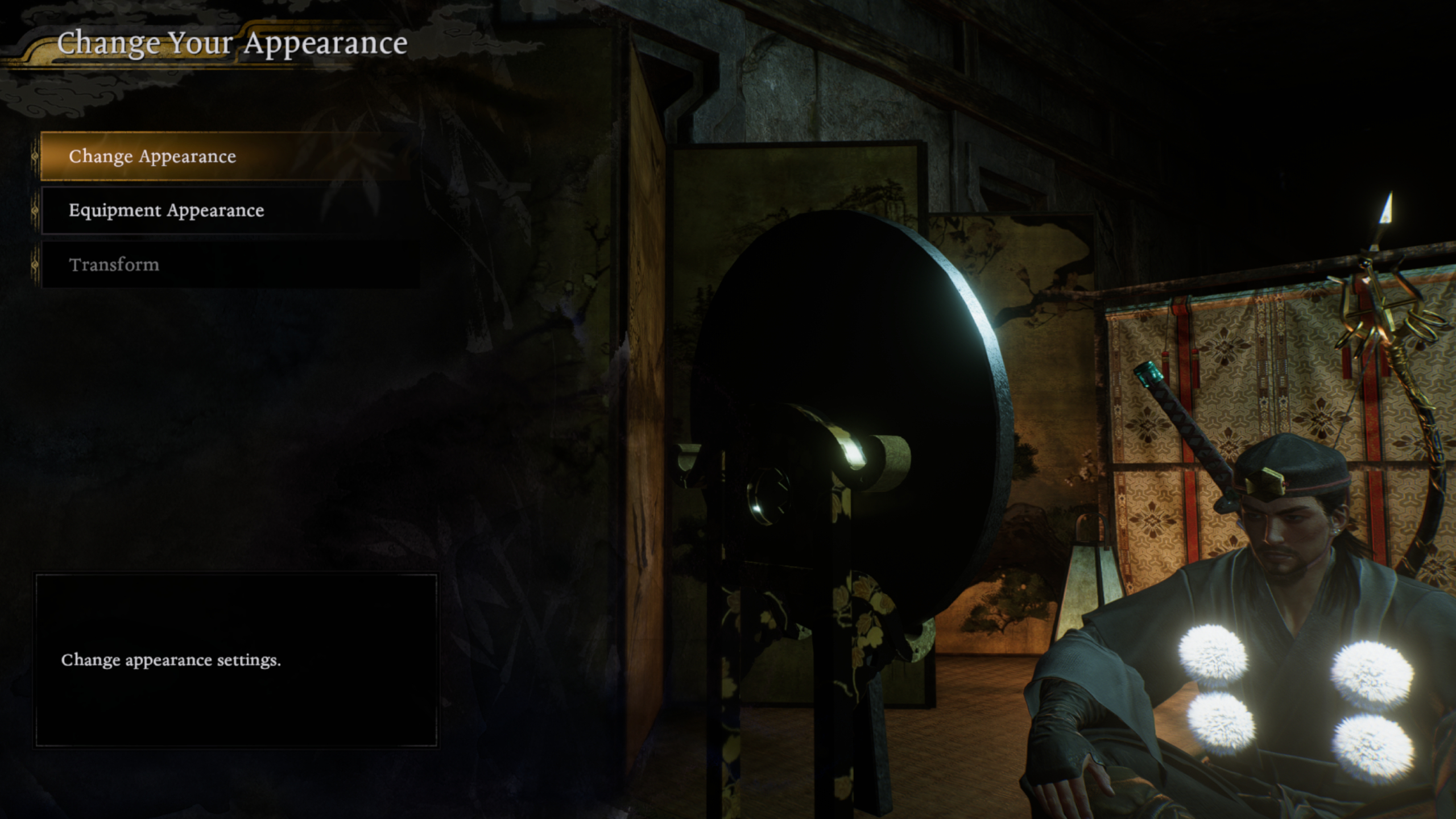 Nioh 3 change appearance menu