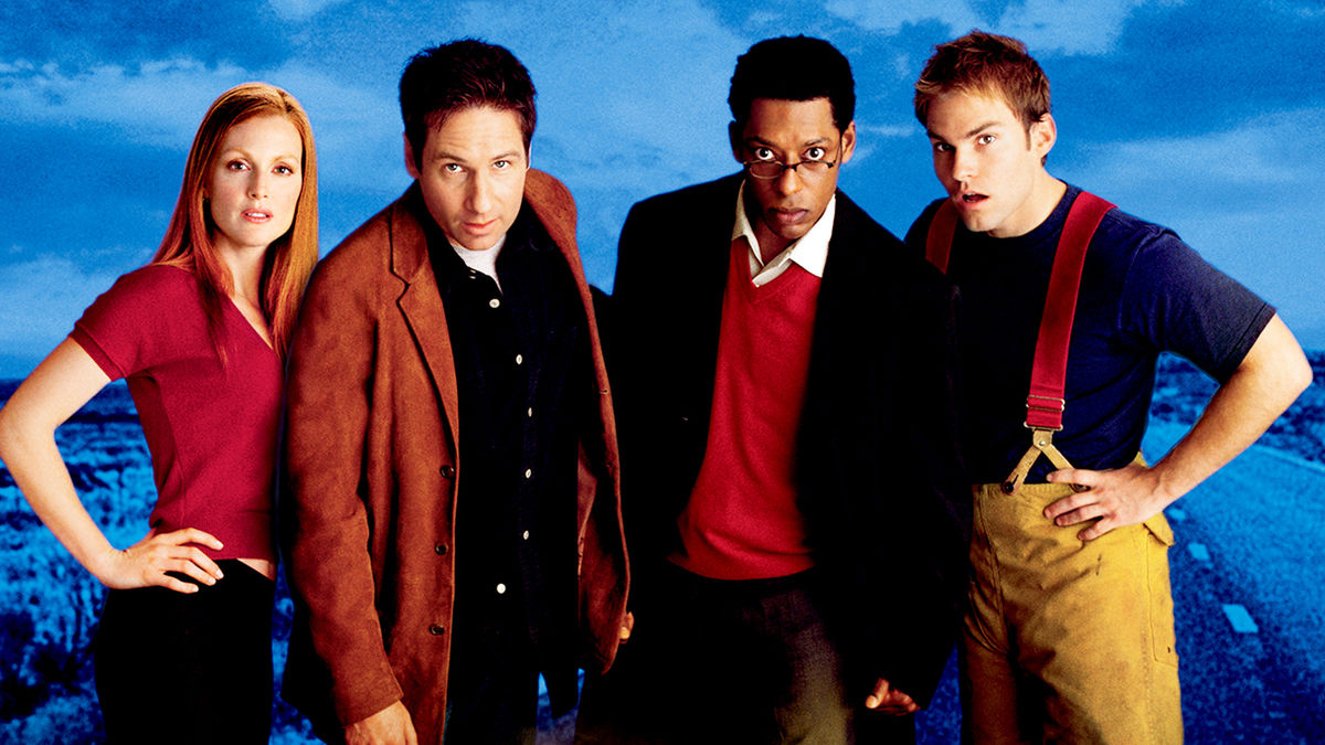 The cast of the movie Evolution