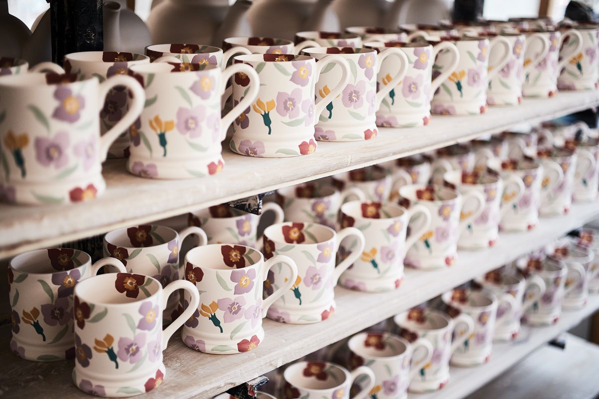 Inside the Factory Emma Bridgewater Tour Real Homes