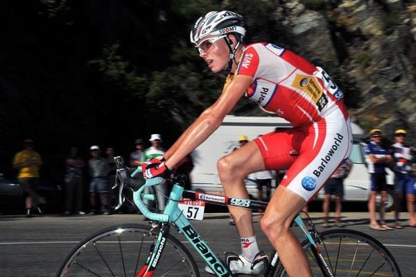 Froome on the famed Alpe d'Huez