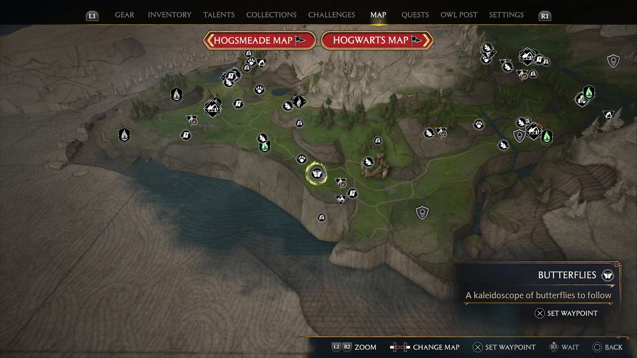 hogwarts legacy feldcroft 2 butterfly location