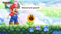 Talking Flower in mario wonder