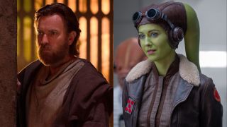 Ewan McGregor as Obi-Wan and Mary Elizabeth Winstead as Hera in Star Wars Disney+ shows