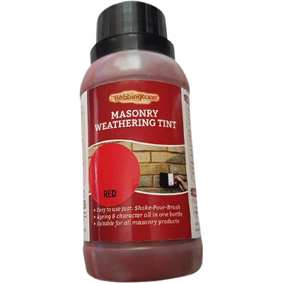 masonry weathering tint