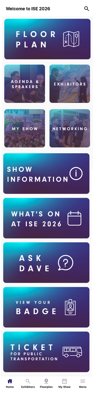ISE Show App