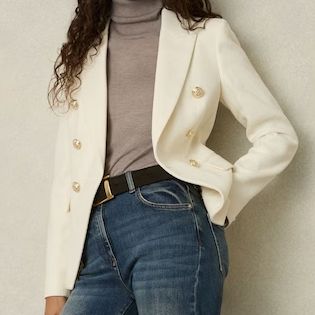 Reiss Tailored Textured Blazer