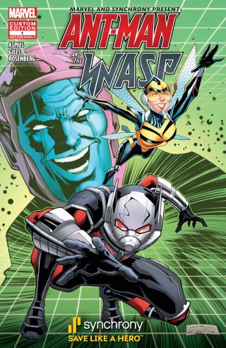 Ant-Man and the Wasp Synchrony Bank tie-in comic