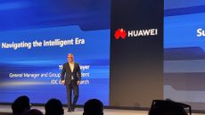 Thomas Meyer, General Manager and Group VP of IDC research, EMEA, speaking at the 2025 Huawei IDI Forum in Munich, Germany.