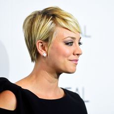 Actress Kaley Cuoco arrives at ELLE's 21st Annual Women In Hollywood at Four Seasons Hotel Los Angeles at Beverly Hills on October 20, 2014 in Beverly Hills, California.