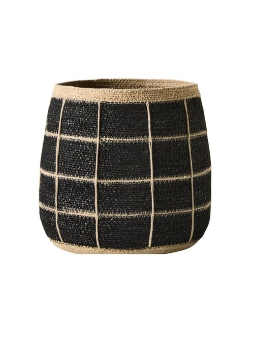 Check Seagrass Basket