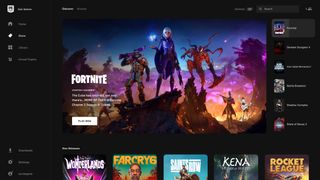 A screenshot of the Epic Games Store