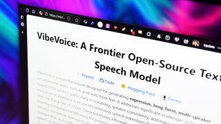 website for VibeVoice AI