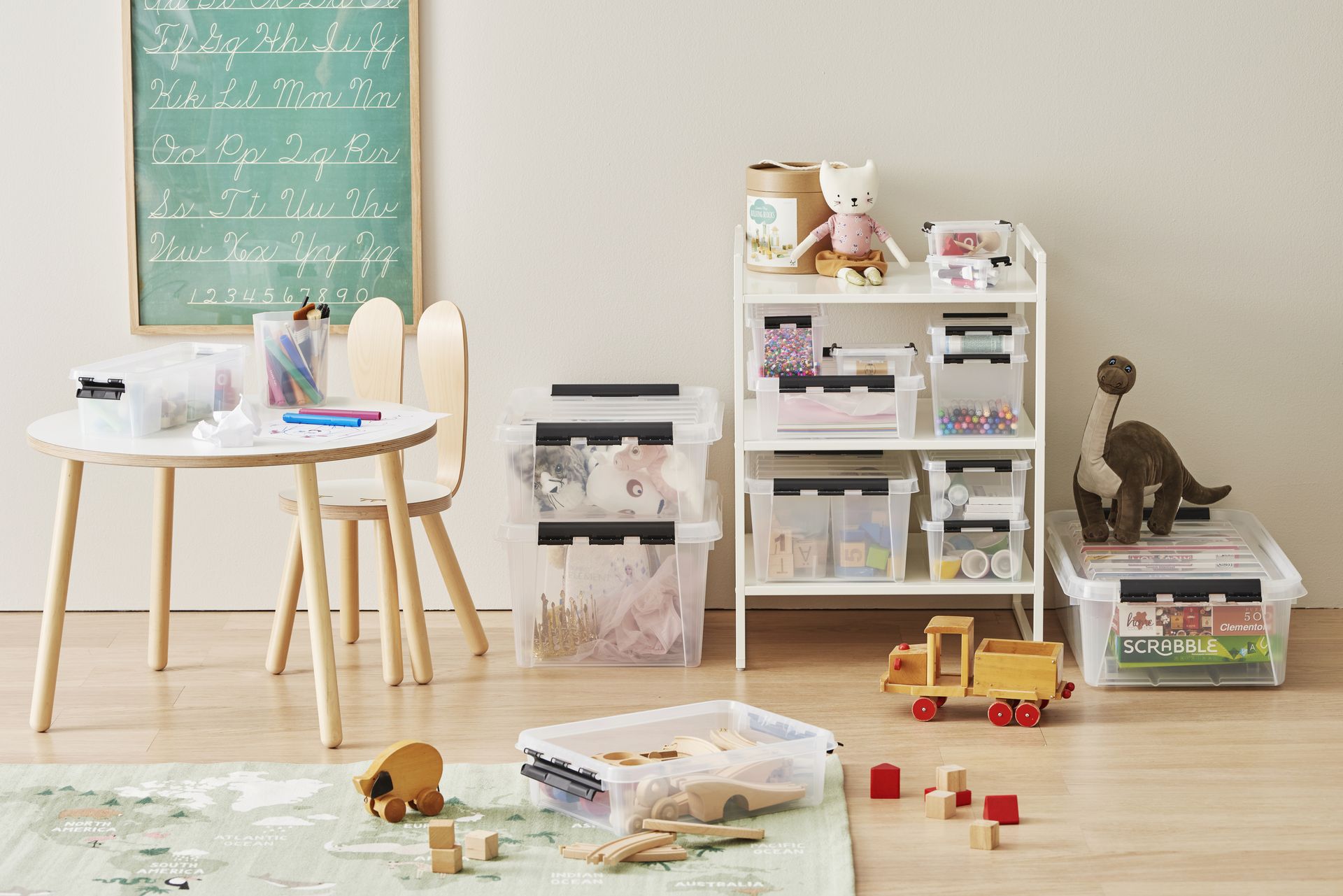 Practical ideas for storage in children's rooms Homebuilding