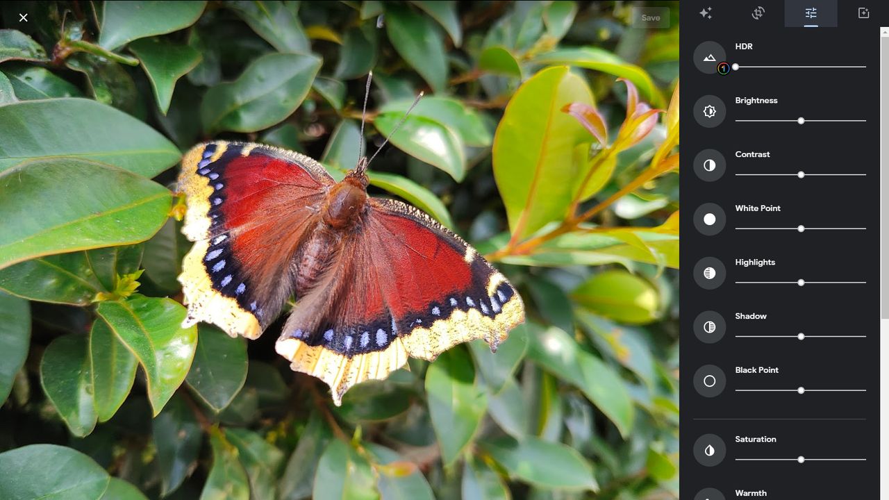 Google Photos redesigned editing tools on web