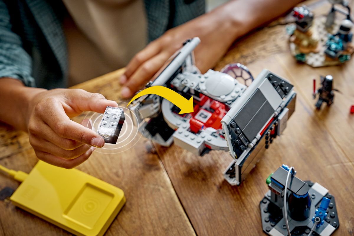 Lego Smart Play sets being played with by children in a home environment