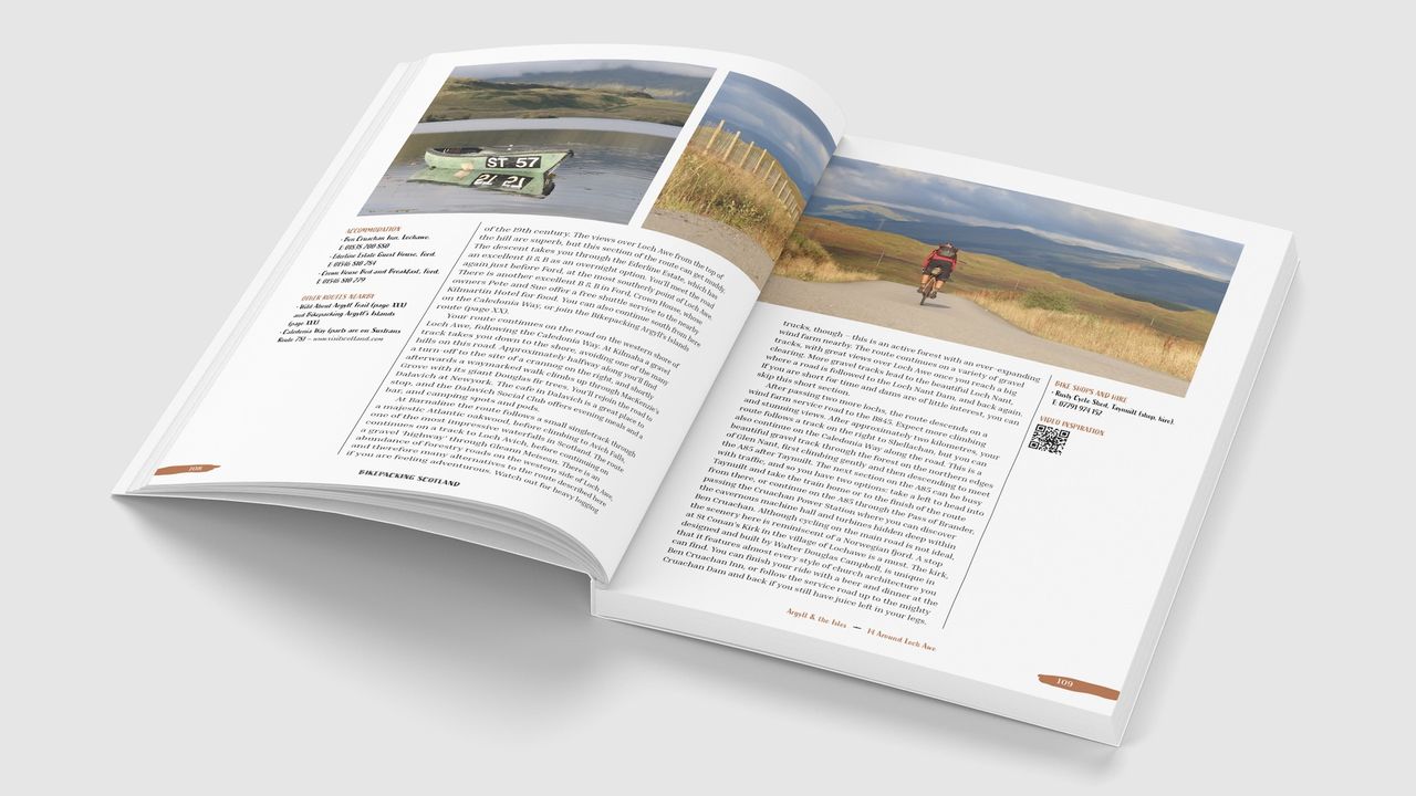 Bikepacking scotland book