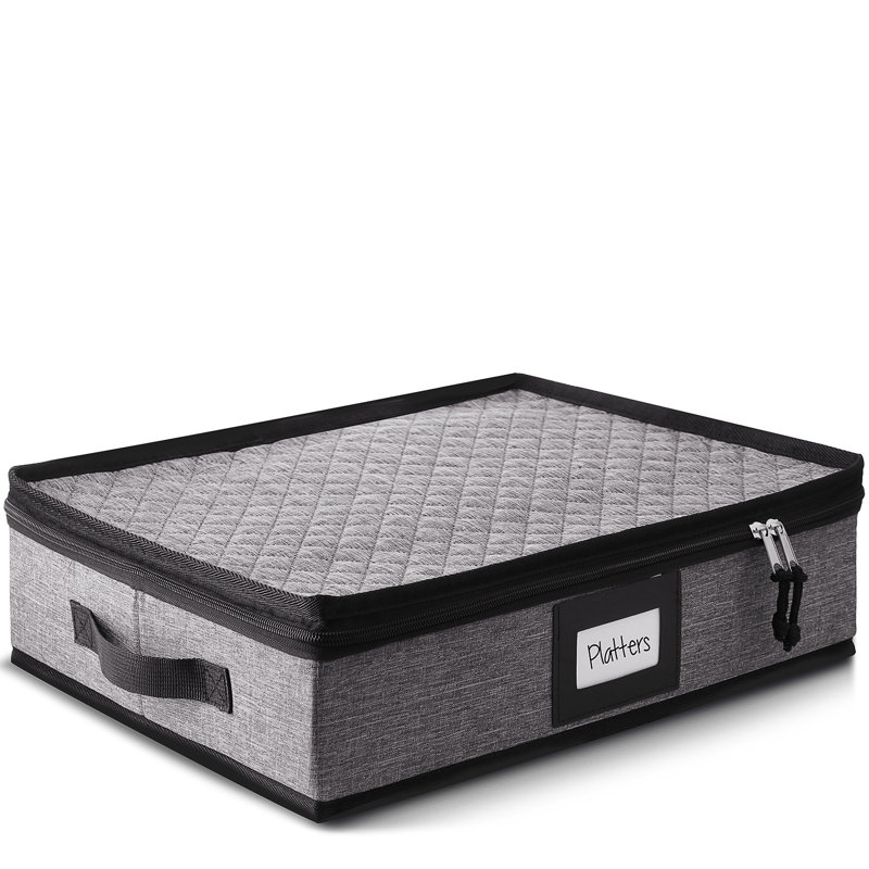 Prep &amp;amp; Savour Hard Shell Fine China Platter Storage Case &amp;amp; Reviews | Wayfair