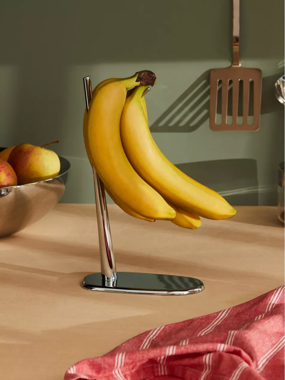 Dear Charlie Chrome-Plated Banana Holder 28cm