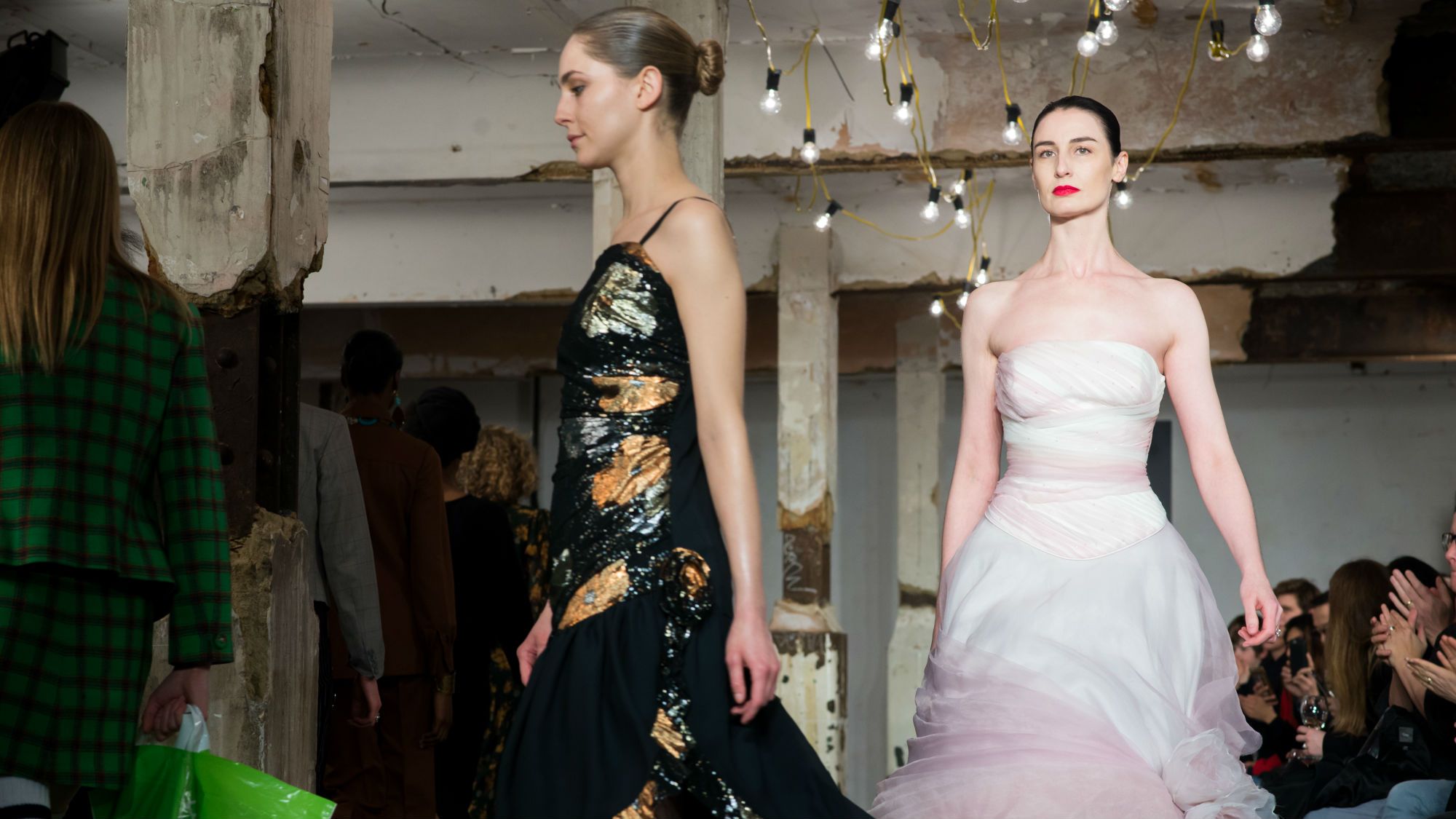 Supermodels out in full force for Fashion Fighting Poverty at LFW ...