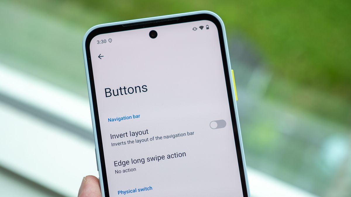 Customizable Fairphone 6 button actions on Murena /e/OS