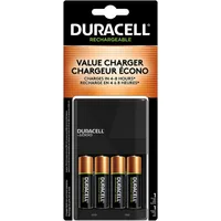 Duracell Ion Speed rechargeable AA batteries with charger Duracell Ion Speed rechargeable AA batteries with charger