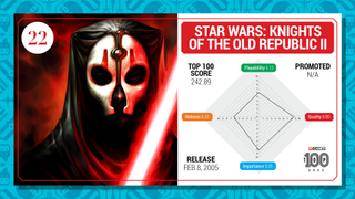 Star Wars: Knights of the Old Republic 2 top 100 card (2023)