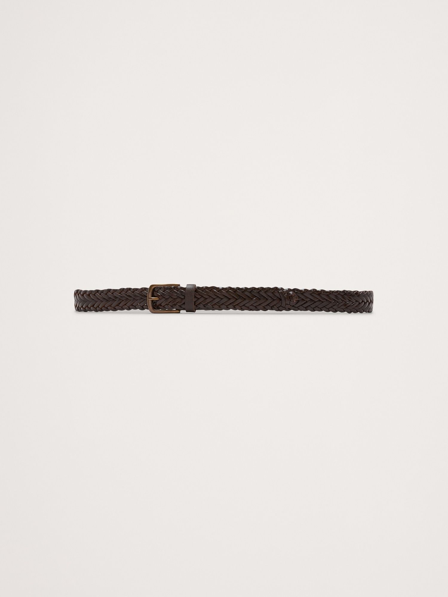 Tamalpais Braided Leather Belt