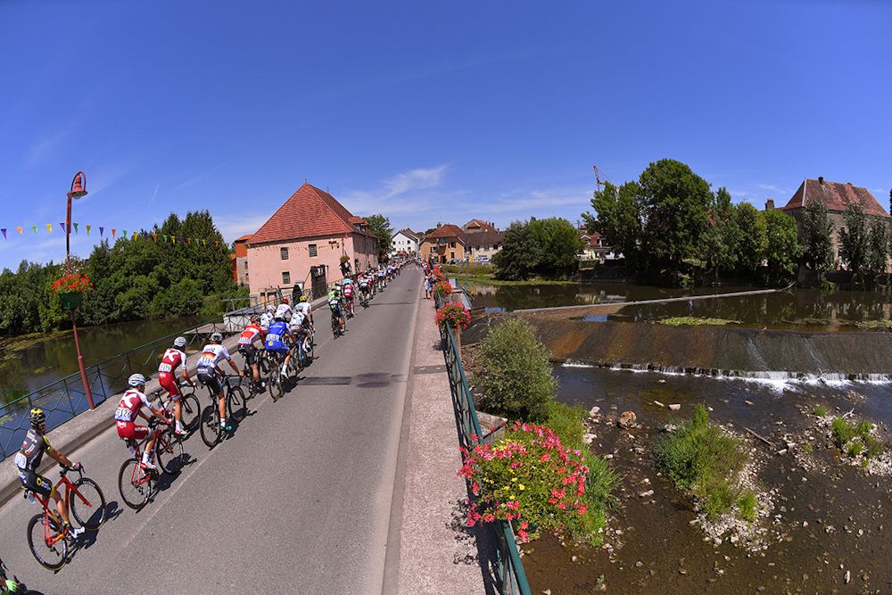 Scenery along the route of stage 6 at the Tour de France