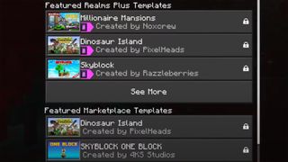 Minecraft Realms Plus