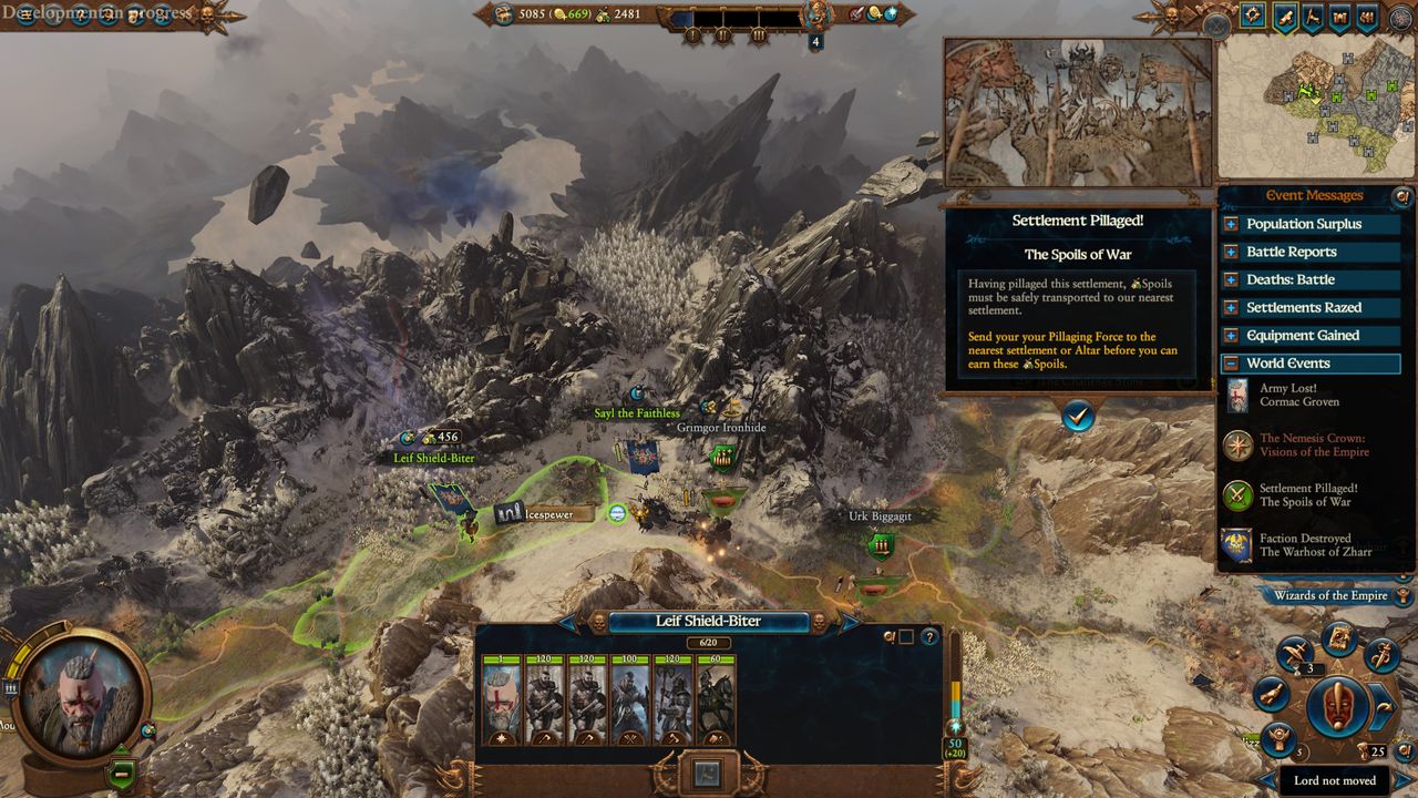 Total War: Warhammer 3 Tides of Torment - Spoils army