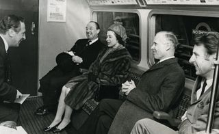 Queen Elizabeth on the Victoria line