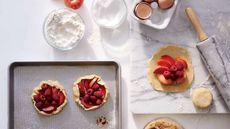 USA pan ready to bake a pastry dessert