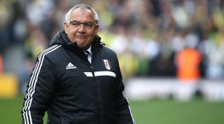 LONDON, ENGLAND - APRIL 12: Fulham manager Felix Magath during the Barclays Premier League match between Fulham and Norwich City at Craven Cottage on April 12, 2014 in London, England. (Photo by Charlie Crowhurst/Getty Images)