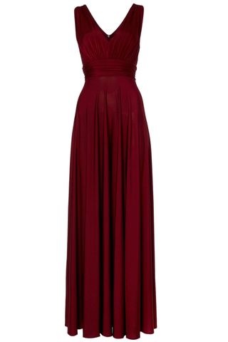 Biba Deep V Maxi Dress