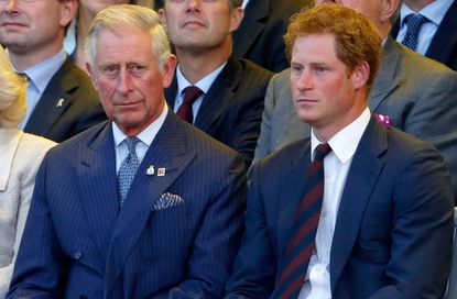Prince Charles, Prince of Wales and Prince Harry attend the Opening Ceremony of the Invictus Games