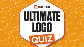 ultimate logo quiz on an orange background