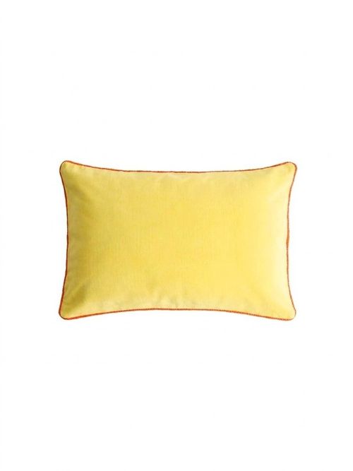 Gusali Two-Tone Velour Rectangular Cushion Cover