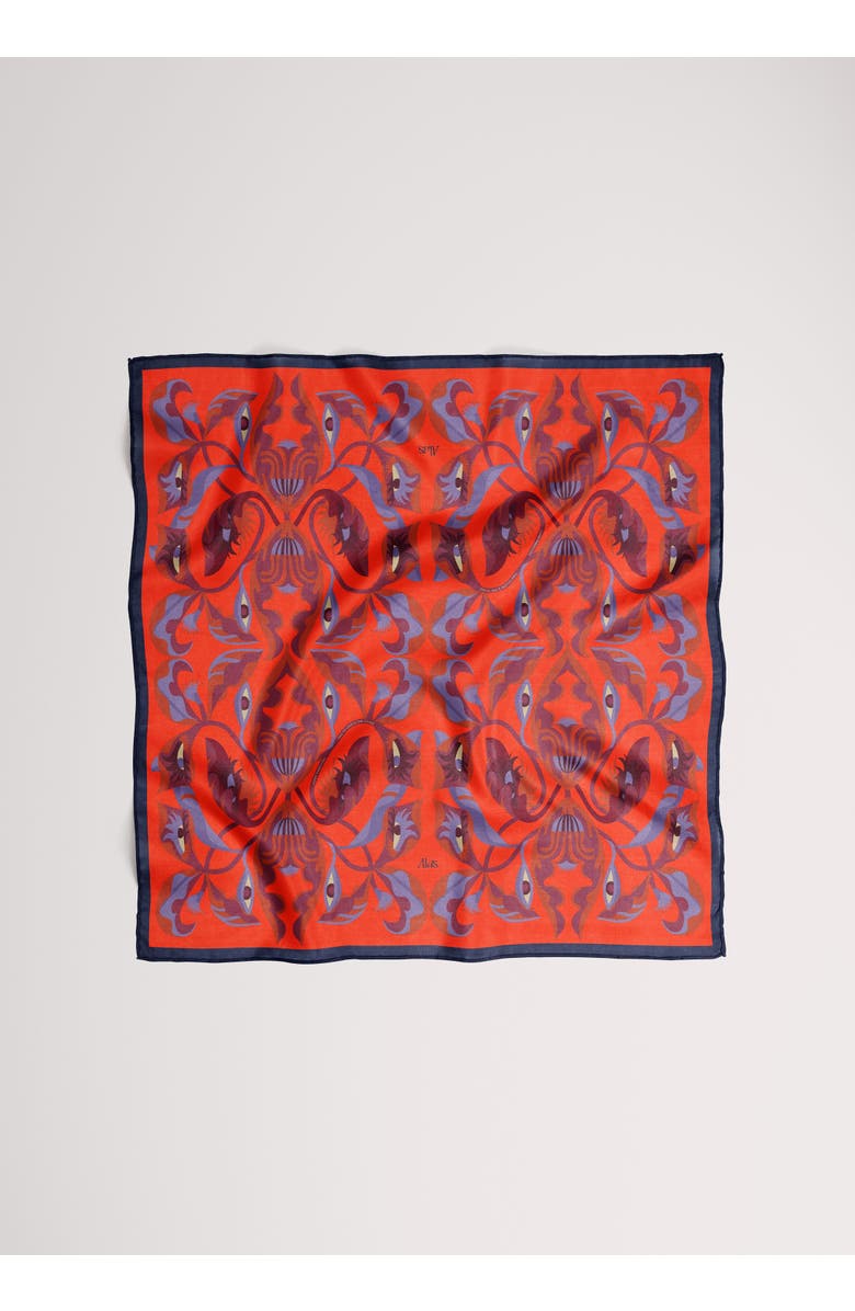 Designer Printed Silk Scarf