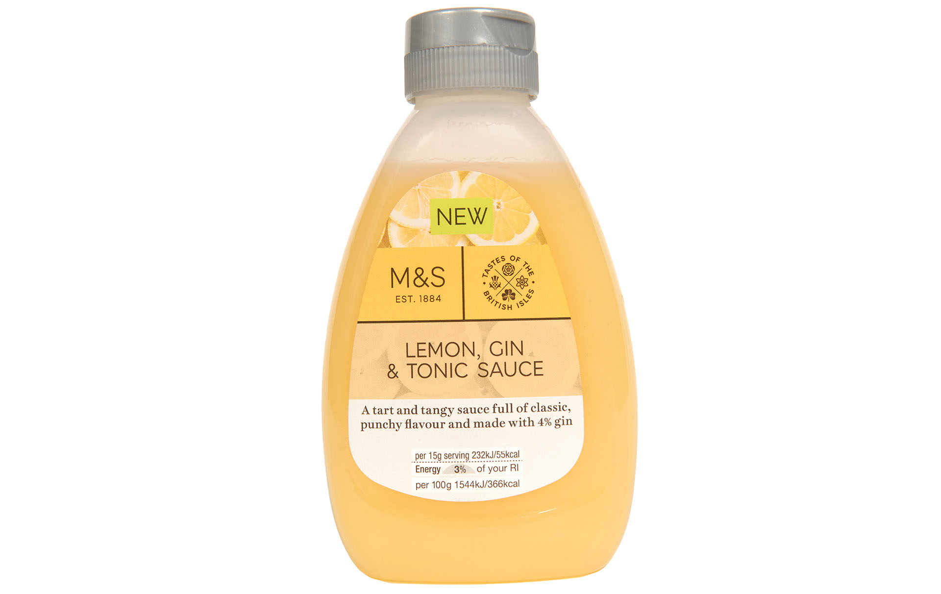 marks spencer lemon gin tonic sauce