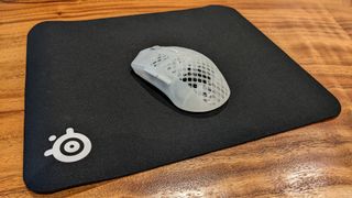 A picture of a SteelSeries gaming mouse pad