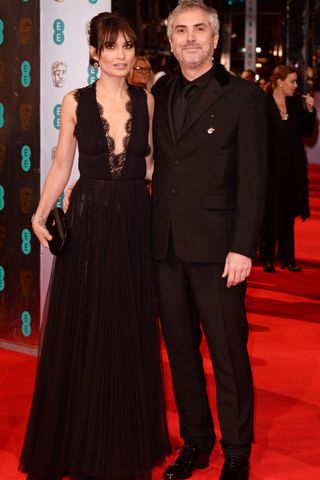 Alfonso Cuaron at the BAFTAs 2014