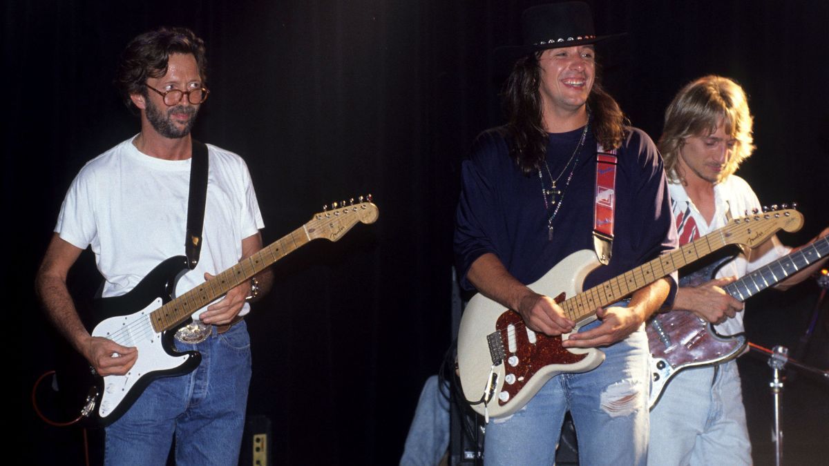 Eric Clapton and Richie Sambora