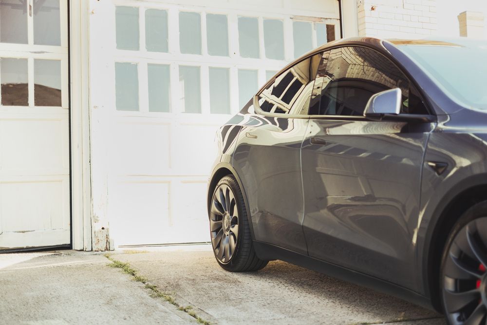 Garage Door For Model Y Tesla, Tesla Model 3 Homelink Garage Door Opener