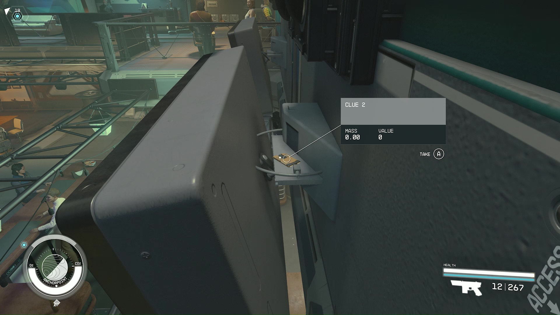 Starfield Anchorpoint Defunct Safe and clue locations