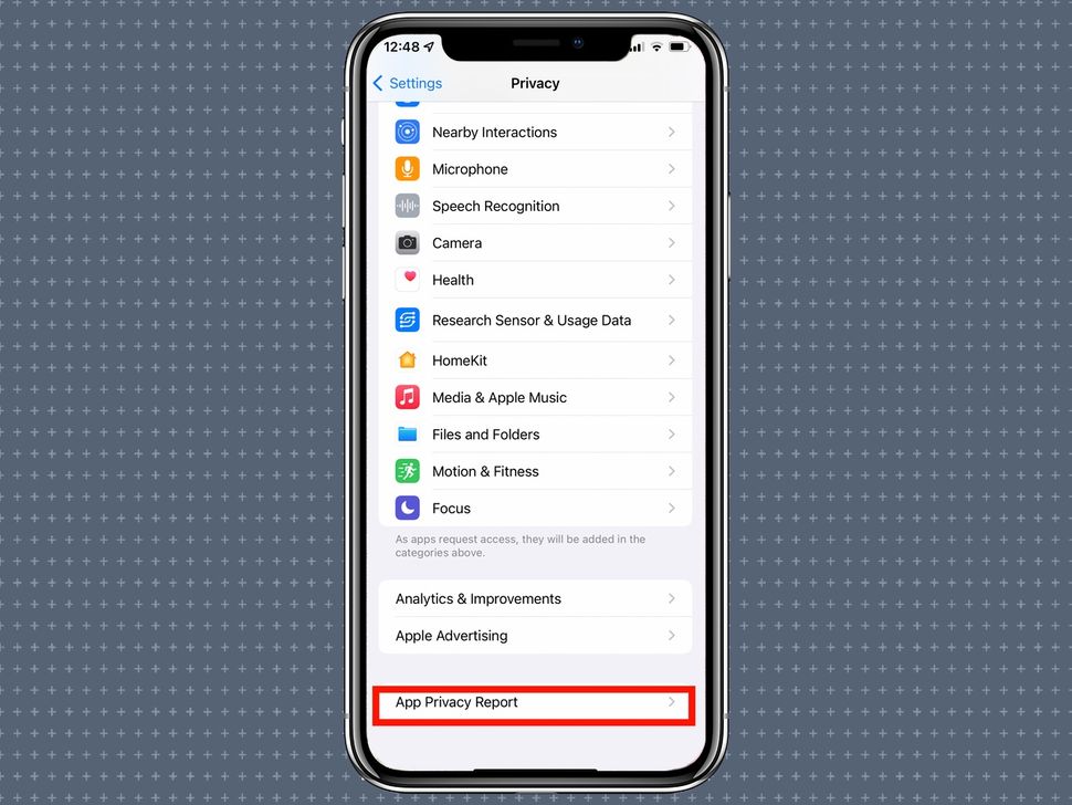 How to set up and use the iOS 15 App Privacy Report | Tom's Guide