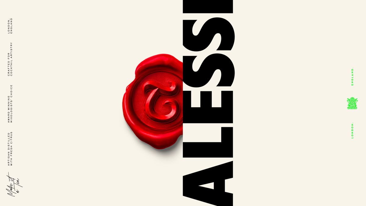 Tanqueray x Alessi collab