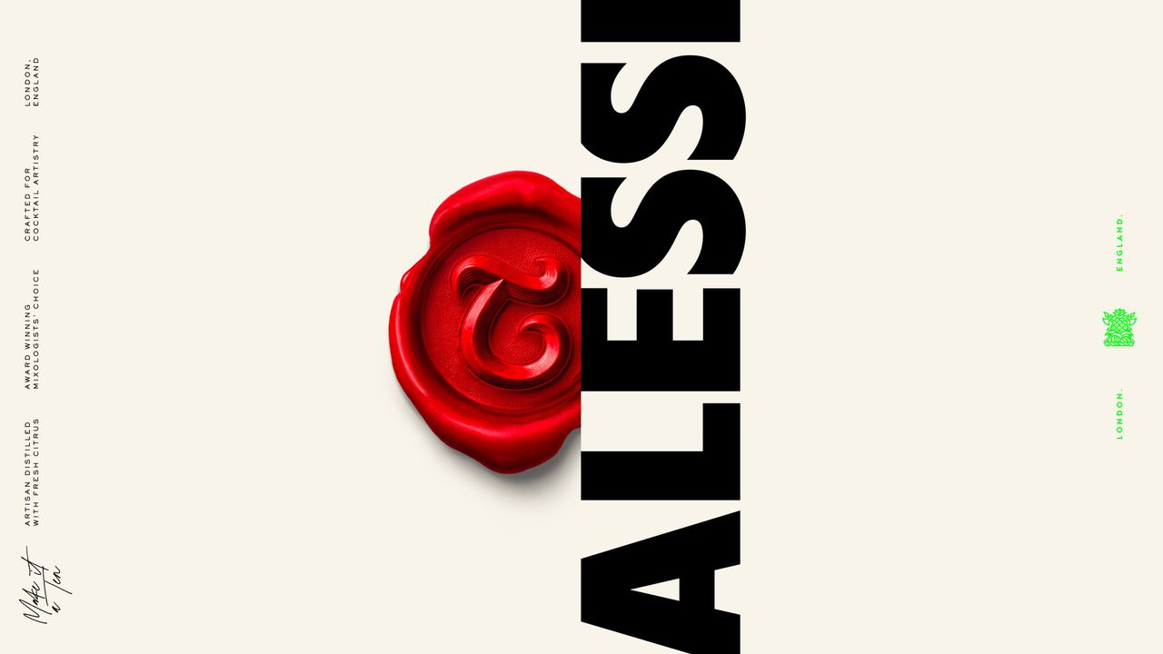 Tanqueray x Alessi collab