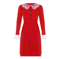 Red lace dress, was £108.18 now £54.09 (50% off) at Etsy