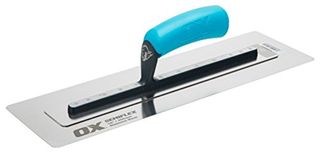 Ox Pro Semi Flex Stainless Steel Trowel 16in / 405 X 125 Mm